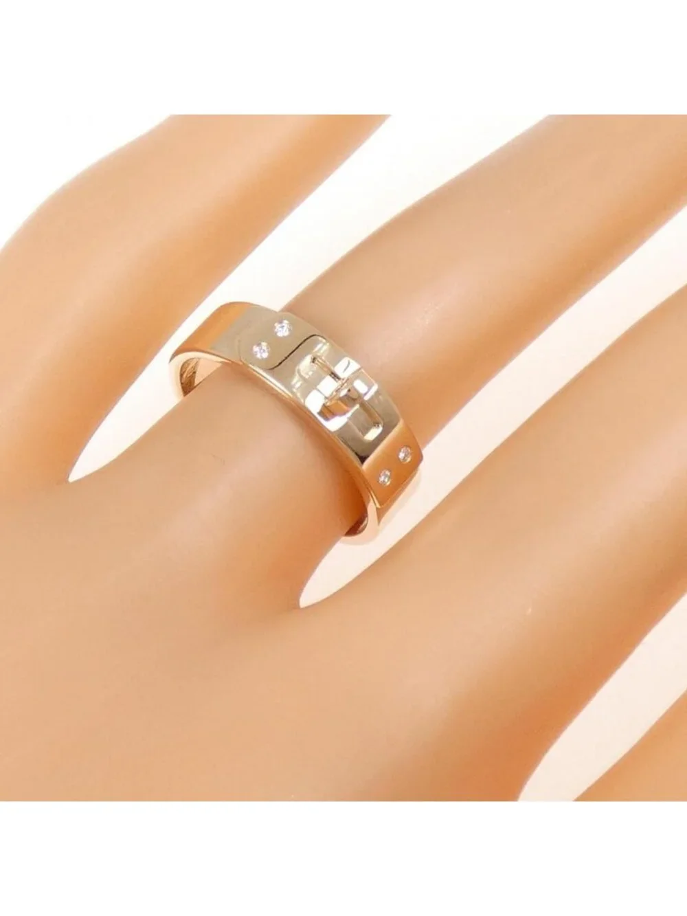 Hermes Kelly Ring Gold